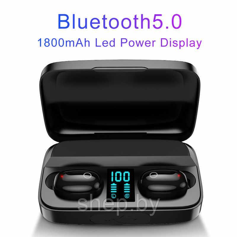 Беспроводные Bluetooth наушники EARBUDS A10-S чёрные - фото 6 - id-p198489284