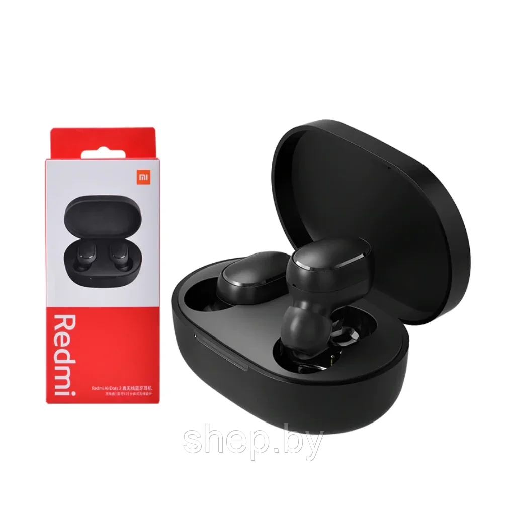 Беспроводные наушники Xiaomi Redmi AirDots 2 (китайская реплика) - фото 1 - id-p198489931