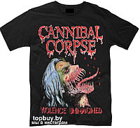 Футболка Cannibal Corpse, "Violence unimagined".