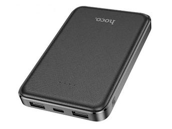 Внешний аккумулятор Hoco Power Bank J93 10000mAh черный Пауэрбанк для зарядки телефона