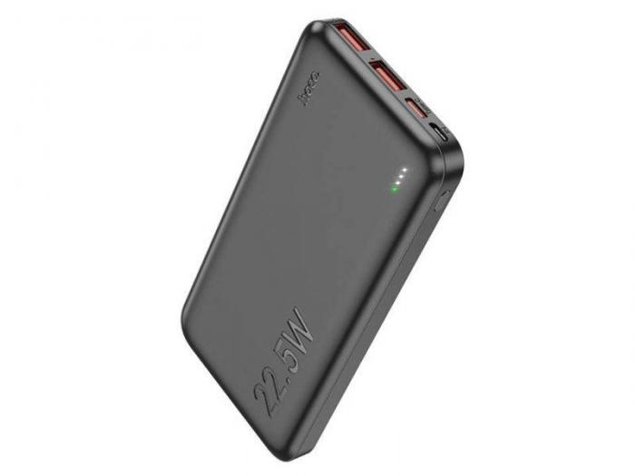 Внешний аккумулятор Hoco Power Bank J101 Astute 22.5W 10000mAh черный Пауэрбанк для зарядки телефона - фото 1 - id-p198497845