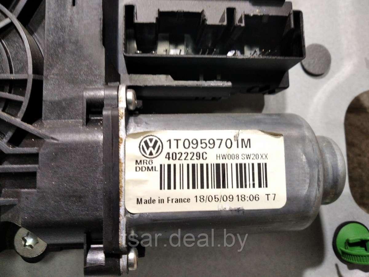 Стеклоподъемник электрический передний левый Volkswagen Touran 1 (1T1837729AN, 1T0971120AC, 1T0959701M, - фото 3 - id-p198499349