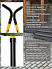 Совок стальной хозяйственный " Без боли с пояснице" Торнадика на длинной ручке, 95 см, металл, фото 7