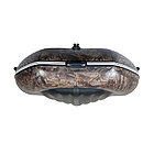 Лодка моторная килевая Ковчег 430 НДНД камуфляж тёмный лес, фото 4