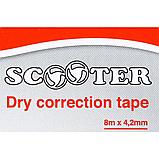 Корректирующий роллер "Scooter", лента, 4.2x8 мм/м, фото 2