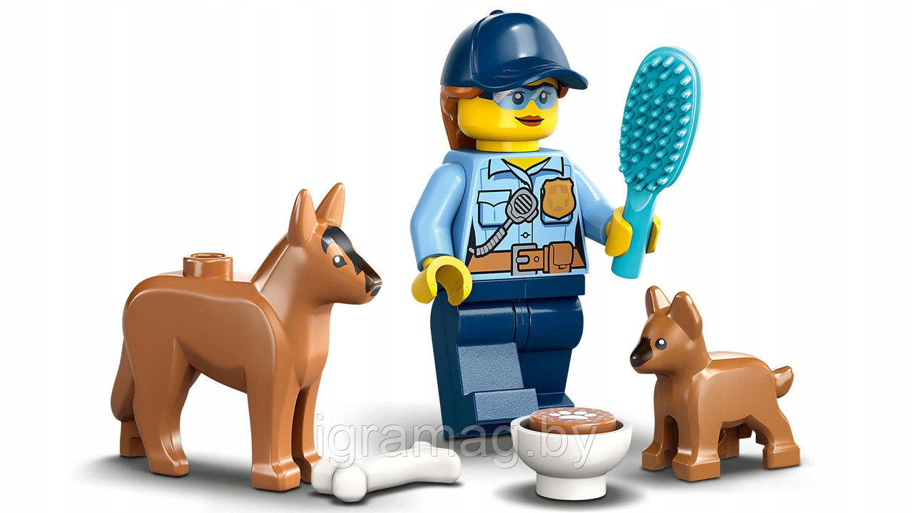 Конструктор Лего Сити Полицейская дрессировка собак LEGO City 2023 - фото 9 - id-p198509608