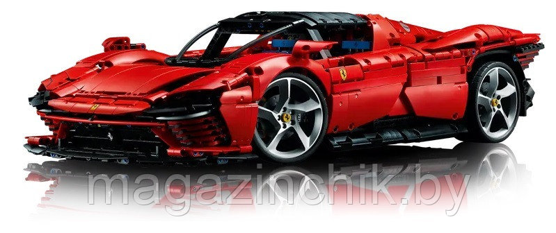 Конструктор Ferrari Daytona SP3, 3778 дет. King 50003, Техник - фото 3 - id-p198509619
