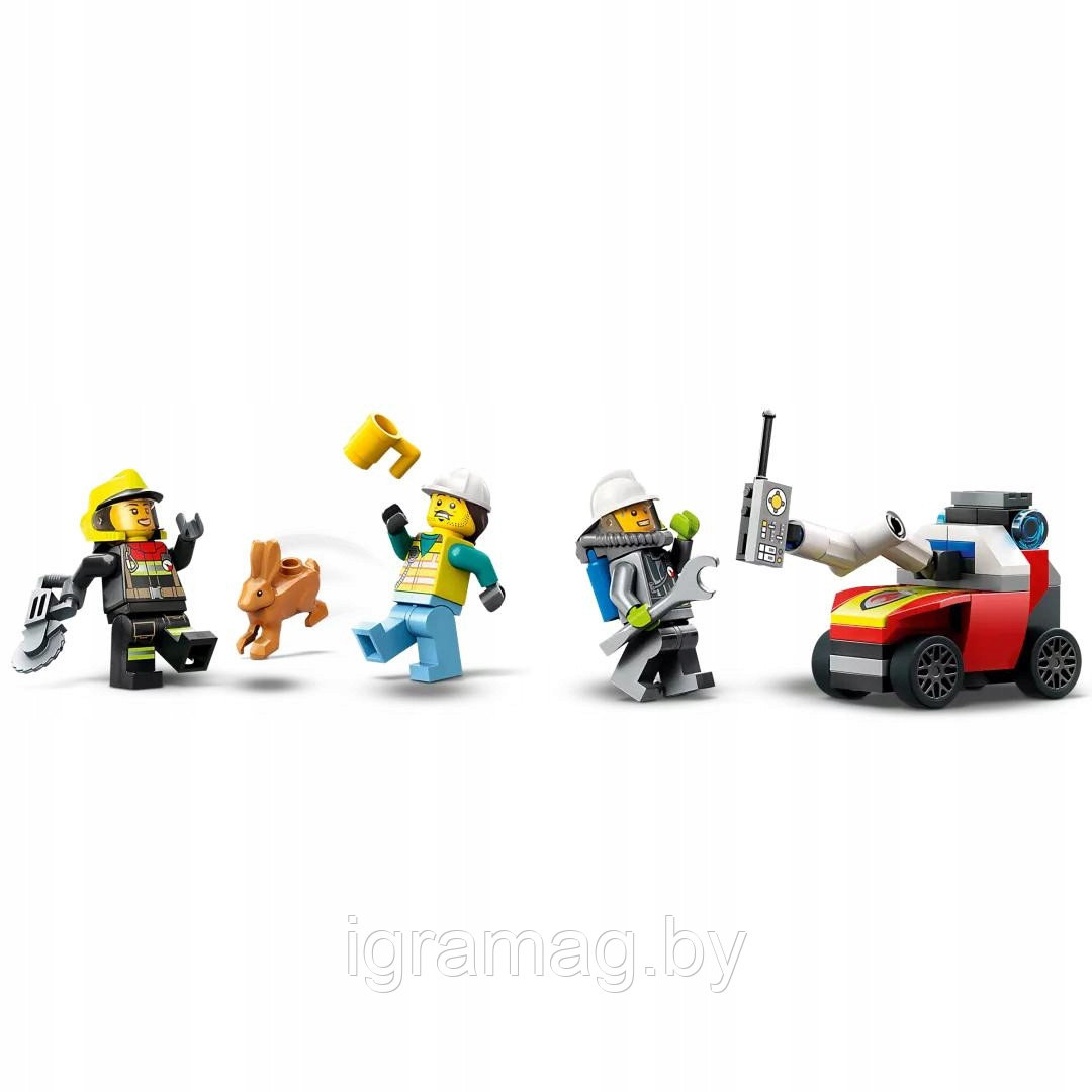 Конструктор Лего Сити Машина вездеход пожарного расчета LEGO City 2023 - фото 8 - id-p198509653