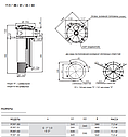 Гидравлический сливной фильтр FILTREC FCR733G10BF9BMS0CPDB (R733G10) для Амкодор 2662, Амкодор 2661-01, фото 2