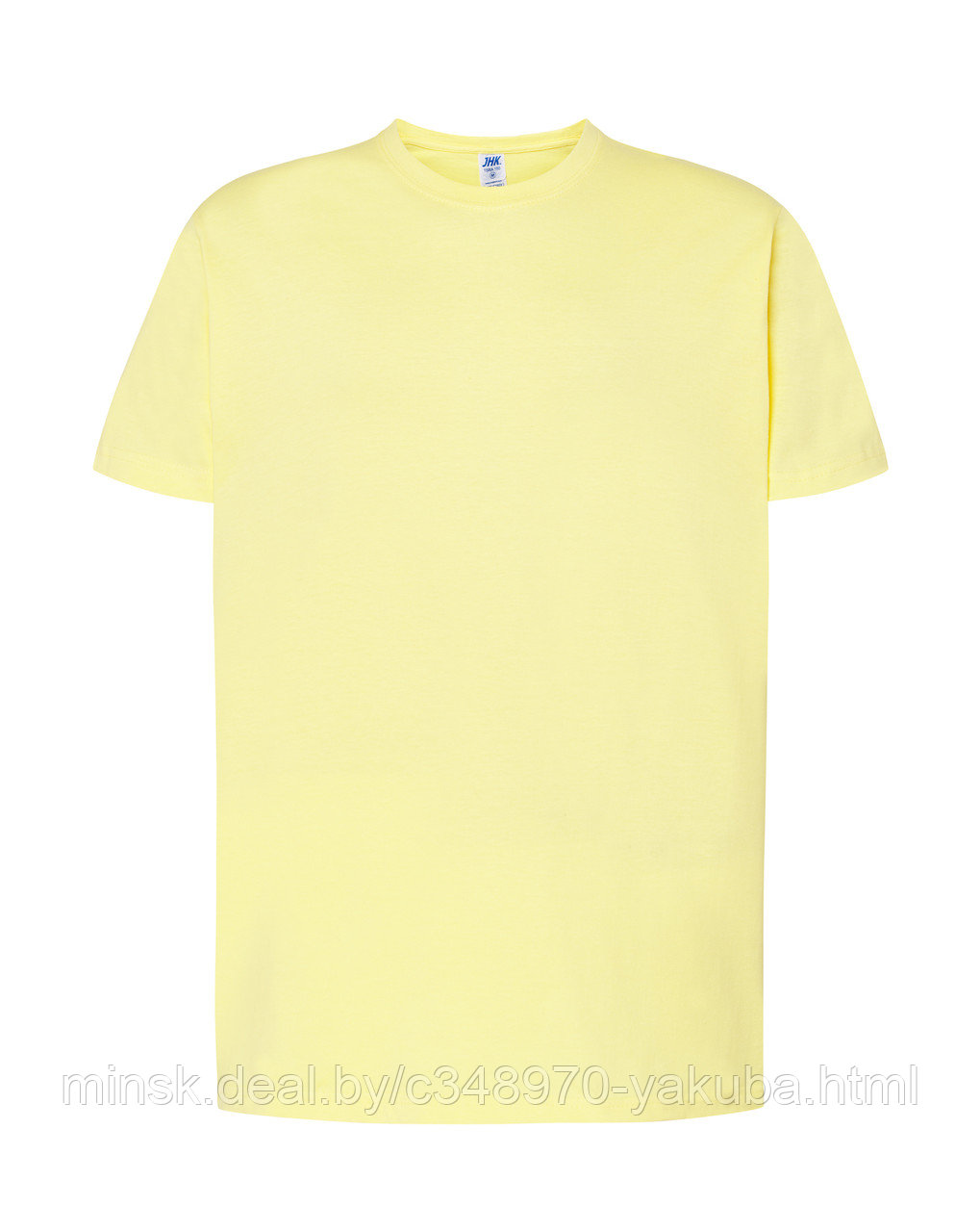 Майка желтая (фуфайка, футболка) мужская, размер XS-3XL REGULAR T-SHIRT MAN - фото 3 - id-p61893510