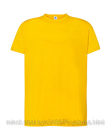 Майка желтая (фуфайка, футболка) мужская, размер XS-3XL REGULAR T-SHIRT MAN