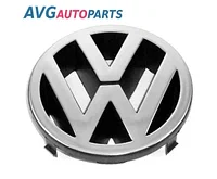 Эмблема VW в решетку радиатора 125мм, 322025