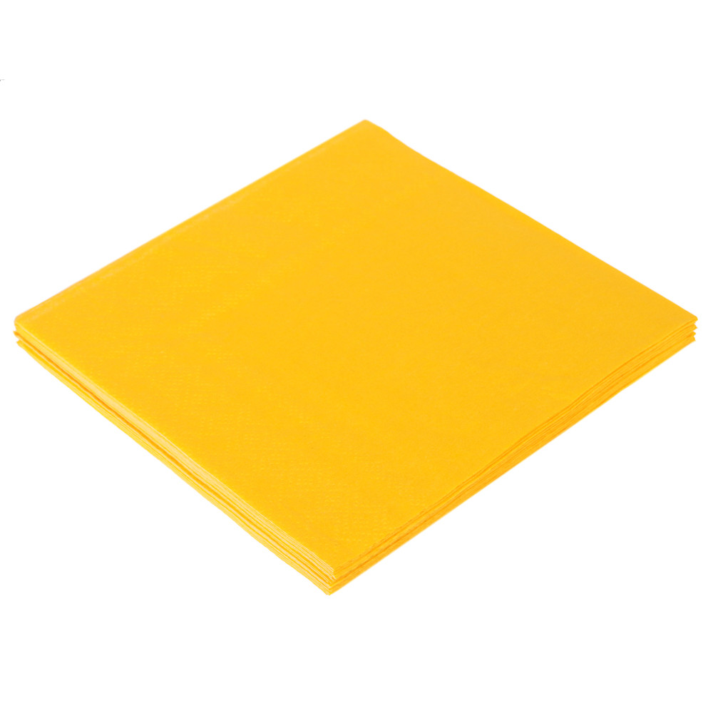 Набор бумажных салфеток, 25 см, желтый 530-279 - фото 3 - id-p198522023