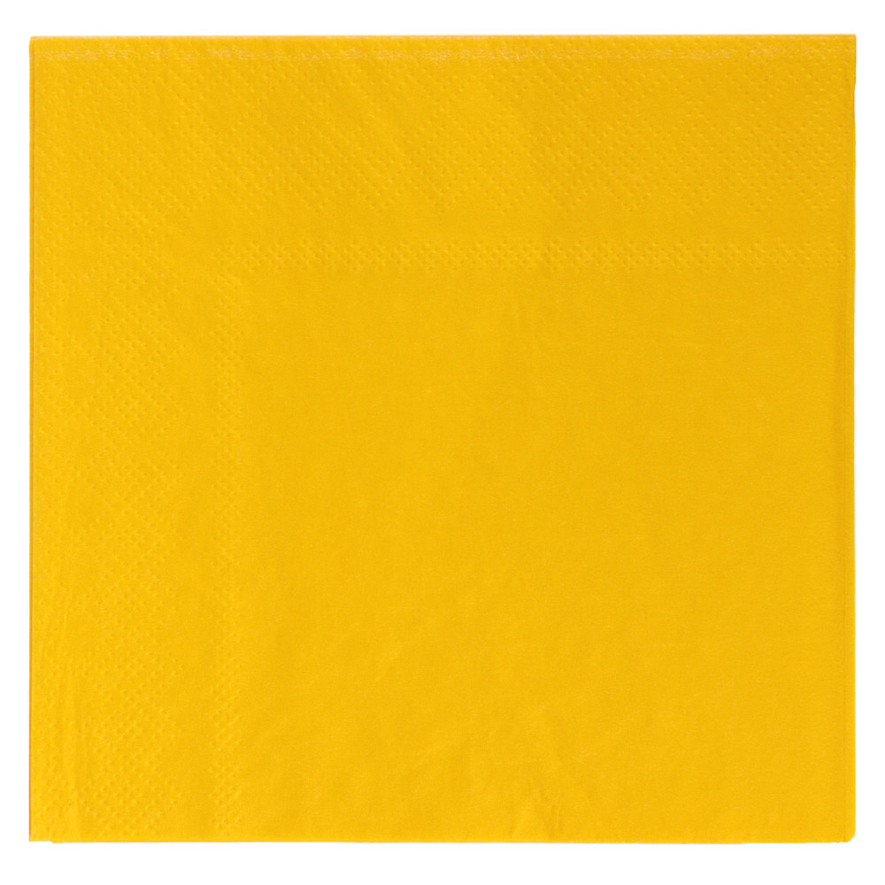 Набор бумажных салфеток, 25 см, желтый 530-279 - фото 4 - id-p198522023