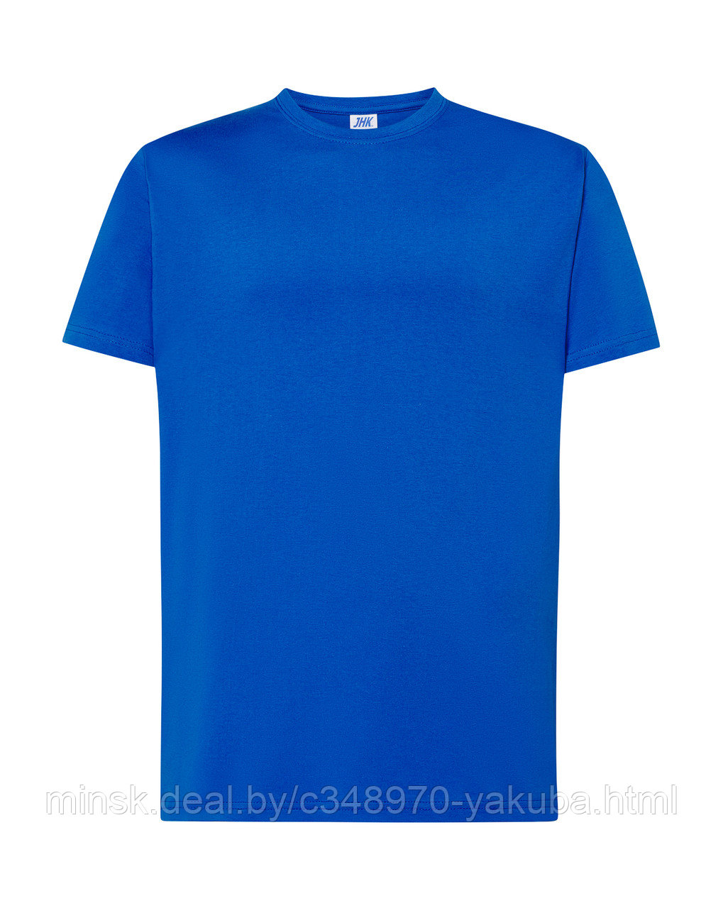 Майка синяя (фуфайка, футболка) мужская, размер XS-3XL REGULAR T-SHIRT MAN - фото 1 - id-p61893542