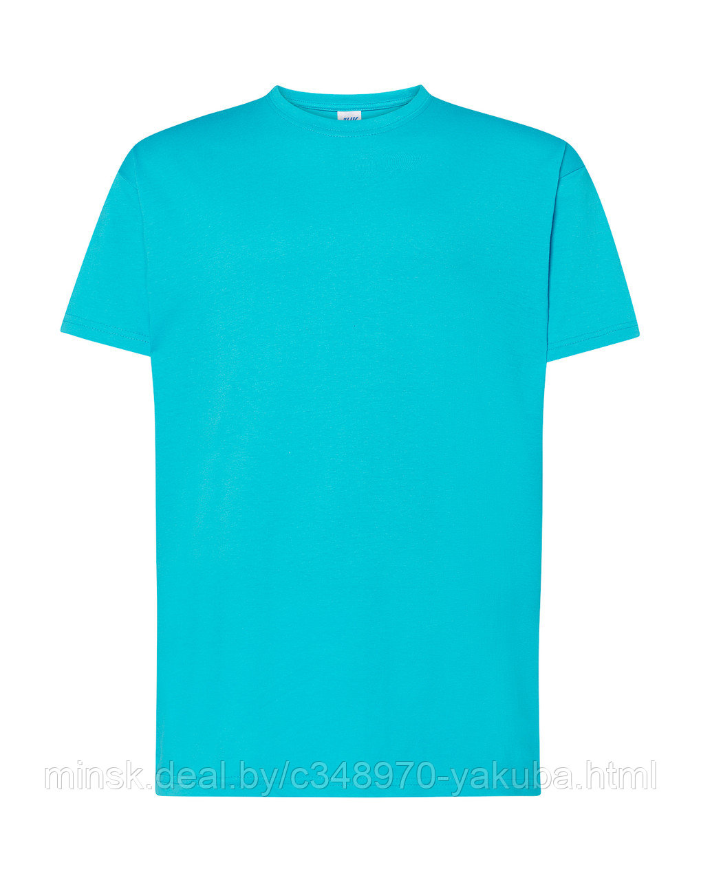 Майка синяя (фуфайка, футболка) мужская, размер XS-3XL REGULAR T-SHIRT MAN - фото 4 - id-p61893542