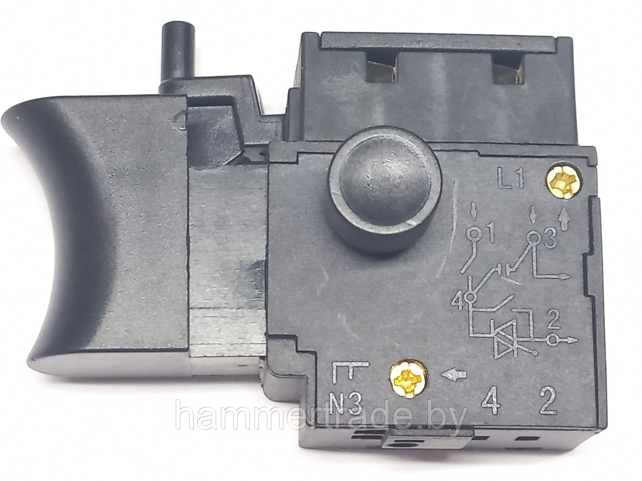 Выключатель 6А для электрического шуруповерта Калибр ДЭ-310Ш - фото 1 - id-p197776227