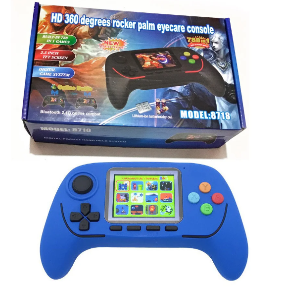 Игровая консоль с цветным дисплеем Модель 8718 788-IN-1 - фото 5 - id-p198528601