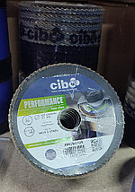 CIBO Круг лепестковый торцевой (КЛТ) High Performance Ø125, P80 конусный, FPC/80/125, фото 2