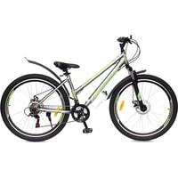 Велосипед Greenway Colibri-H 24 р.14 2021 (серый/зеленый) - фото 1 - id-p198531921