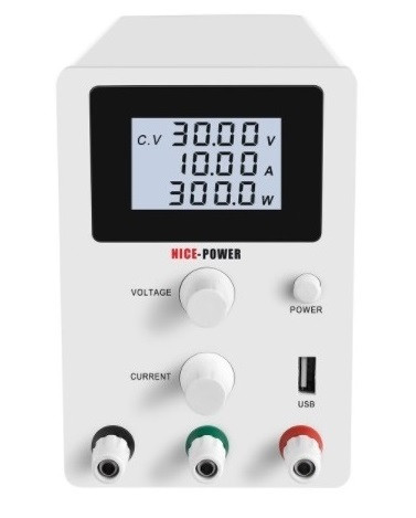 Импульсный лабораторный блок питания Nice-Power R-SPS3010D 0-30V/0-10A