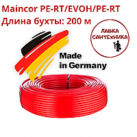 Труба MAINCOR PE-RT/EVOH/PE-RT 16x2,0 мм для теплого пола из термостойкого полиэтилена (бухта: 200 м)