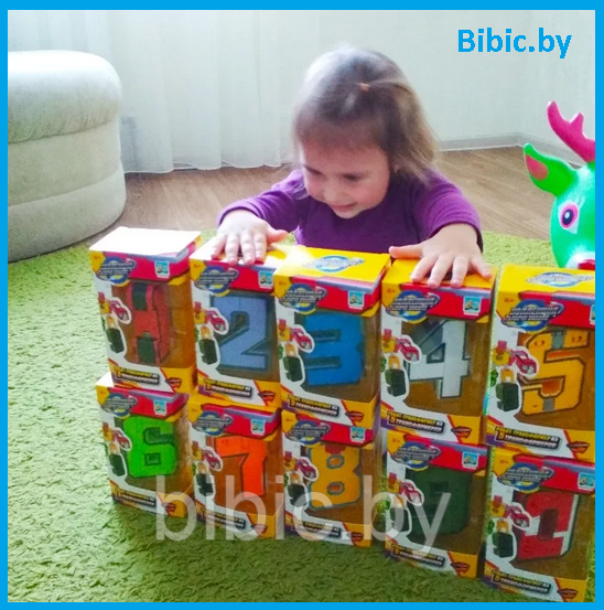 Цифры роботы Трансформеры ХL 10шт в одном наборе, игровой набор игрушки для детей малышей - фото 1 - id-p105919035
