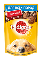 "Pedigree" Пауч для взрослых собак всех пород говядина в соусе 85г