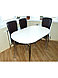 Опора мебельная регулируема  710  ( черный) комплект 4 шт, фото 9