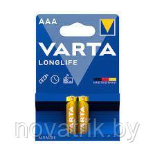 Батарейка VARTA LONGLIFE LR03 AAA B2