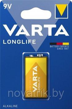 Батарейка VARTA LONGLIFE 9V (Крона)  BL
