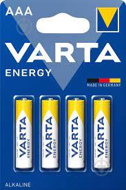 Батарейка VARTA ENERGY LR03 AAА B4