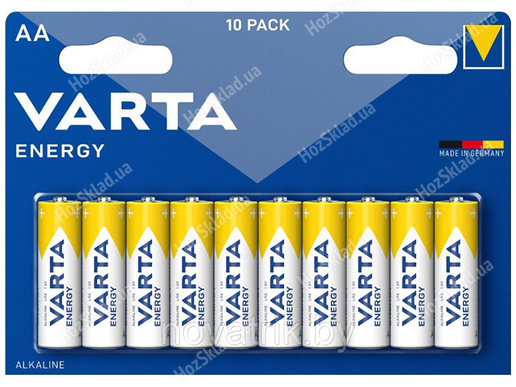Батарейка VARTA ENERGY LR6 AA B10