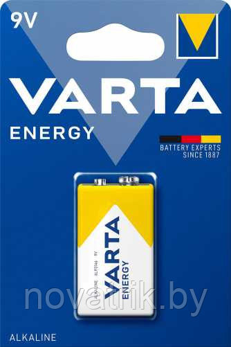 Батарейка VARTA ENERGY 6LR3146 9V (крона)