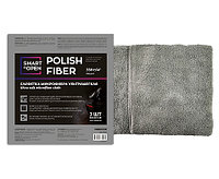 Салфетка микрофибра ультрамягкая 350г/м 40х40 Polish Fiber (3шт.), SmartOpen