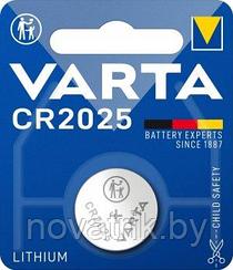 Батарейка VARTA LITHIUM CR2025 3V B1