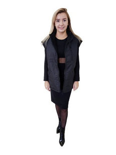 Жилет утеплённый рабочий  ПРОФИ (цвет черный)