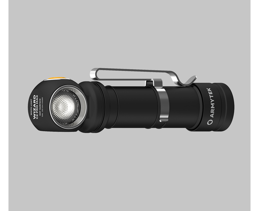 Фонарь Armytek Wizard C2 Pro MAX Magnet USB Белый - фото 5 - id-p198556855