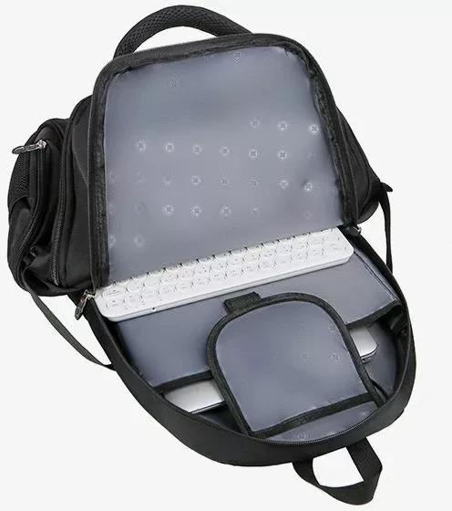 Городской рюкзак Miru Legioner M03 (чёрный) - фото 5 - id-p144196478