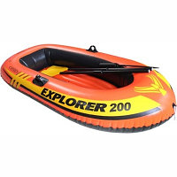 Лодка надувная двухместная 185х94 см, Explorer 200, Intex 58331NP