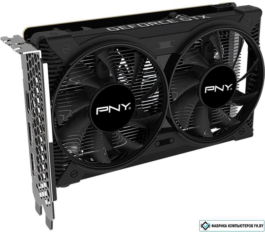 Видеокарта PNY GeForce GTX 1650 Dual Fan VCG16504D6DFPPB - фото 1 - id-p198563240
