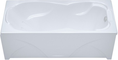 Ванна акриловая Triton Цезарь 180x80 (с каркасом, экраном и сифоном) - фото 1 - id-p198566281