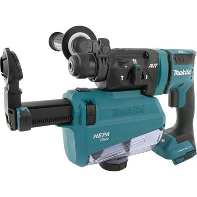 Аккум. перфоратор MAKITA DHR 182Z WJ в кейсе (18.0 В, БЕЗ АККУМУЛЯТОРА, 1.7 Дж, вес 2.4 кг,)