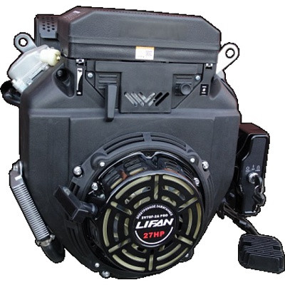 Двигатель LIFAN 2V78F-2А PRO (3А) (27 л.с., 2-хцилиндровый, бензиновый, масляный радиатор, катушка 3А, вал 25 - фото 1 - id-p198566707
