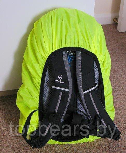 Чехол - дождевик на рюкзак "Notable" / светоотражающий, водоотталкивающий / размер М-L (25-50 литров). Стрелы - фото 5 - id-p198571329
