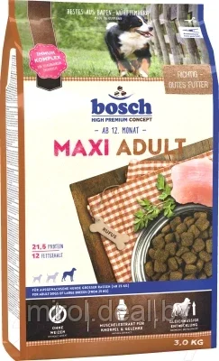 Корм для собак Bosch Petfood Maxi Adult - фото 1 - id-p198574839