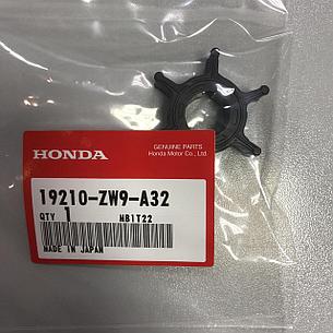 Крыльчатка водяного насоса Honda BF 15D..20D 19210-ZW9-А32 BF15-20, фото 2