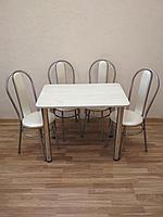 Комплект С-10: стол и 4 стула со спинкой