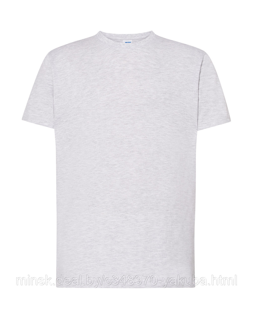 Майка серая (фуфайка, футболка) мужская, размер S-XXL REGULAR T-SHIRT MAN ASH MELANGE - фото 1 - id-p61893633