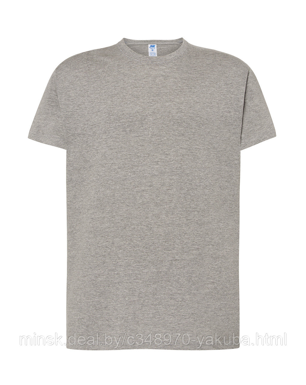 Майка серая (фуфайка, футболка) мужская, размер S-XXL REGULAR T-SHIRT MAN ASH MELANGE - фото 2 - id-p61893633